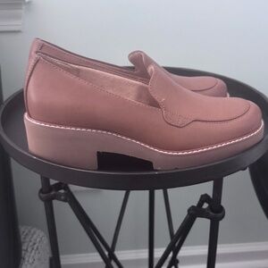 Naturalizer Cabaret Platform Loafer Tan Size 7.5 M